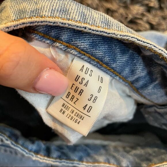 Cotton On High Rise Flashback Shorts - size 6 - Picture 3 of 5